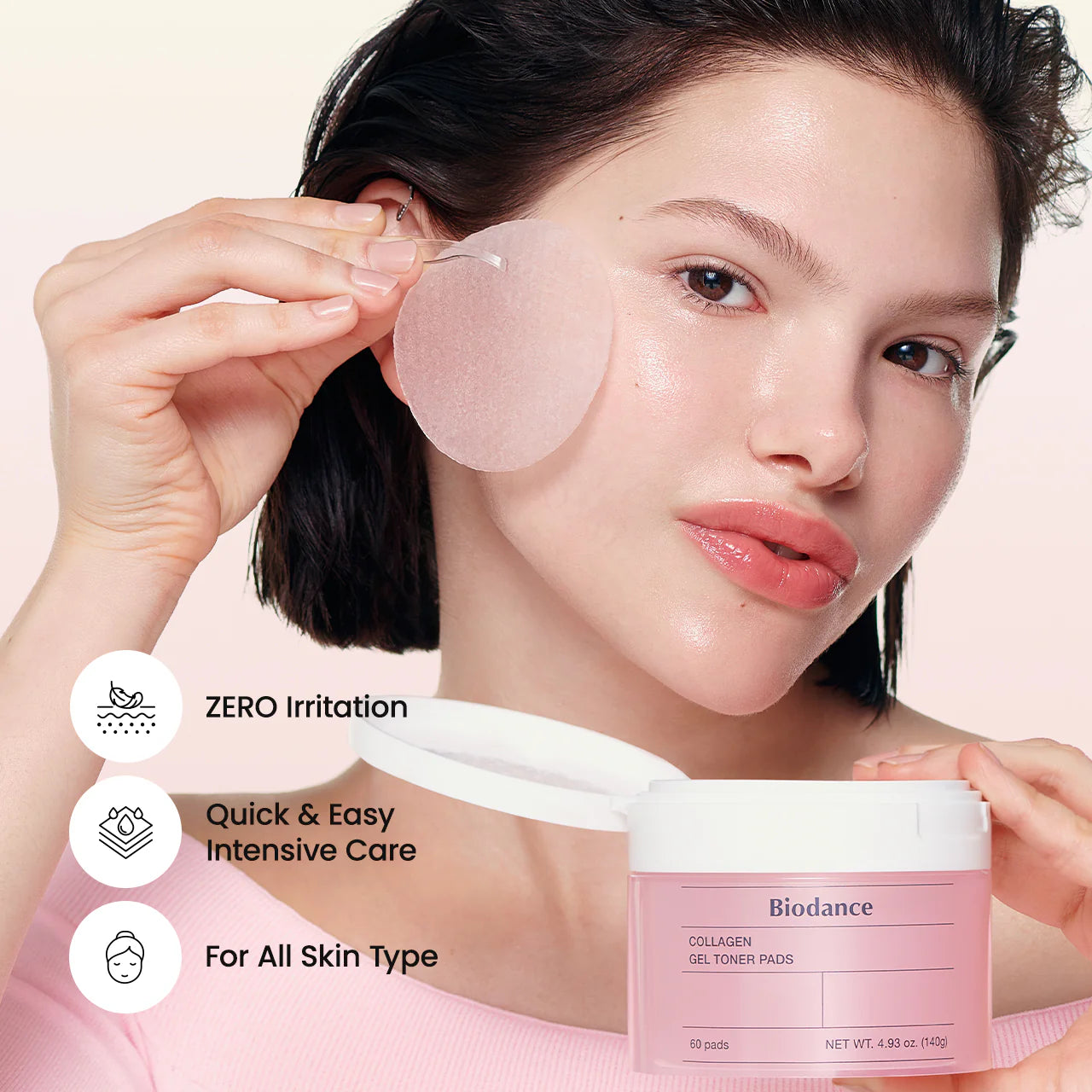 Collagen Gel Toner Pads - 60 Pads