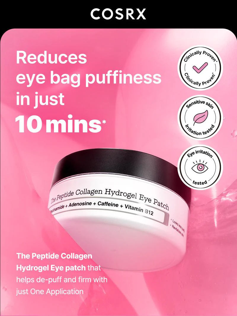 The Peptide Collagen Hydrogel Eye Patch - 60 Patches