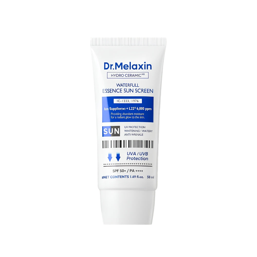 Dr Melaxin Hydro Ceramic Serum Infused Essence Sun Cream with zero white cast
