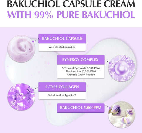 Bakuchiol Plumping Capsule Cream - 50ml