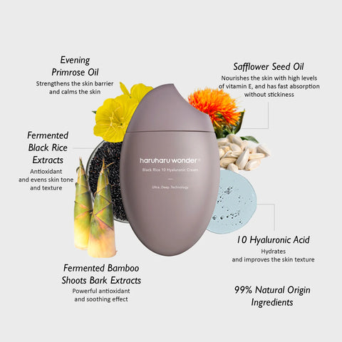 Black Rice 10 Hyaluronic Cream - 50ml