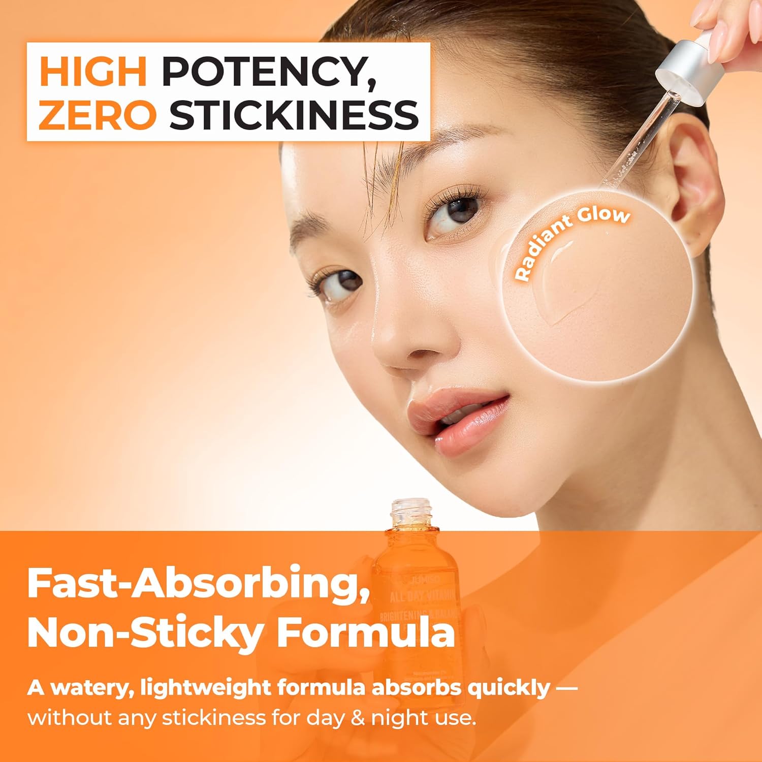 All Day Vitamin Brightening & Balancing Facial Serum - 50ml