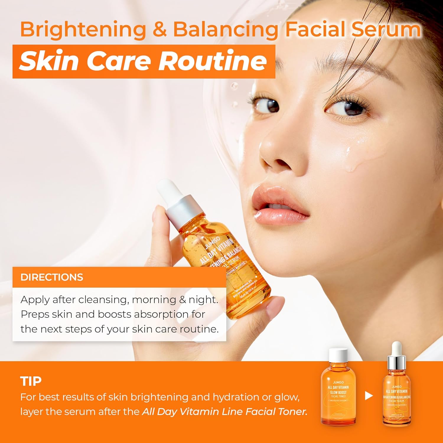All Day Vitamin Brightening & Balancing Facial Serum - 50ml