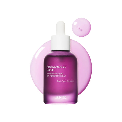 Jumiso Niacinamide 20% Serum bottle for dark spots and enlarged pores