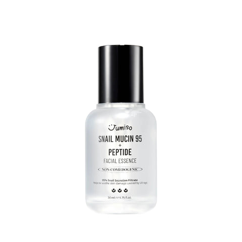 Jumiso Snail Mucin 95 and Peptide Essence bottle for a damaged skin barrier