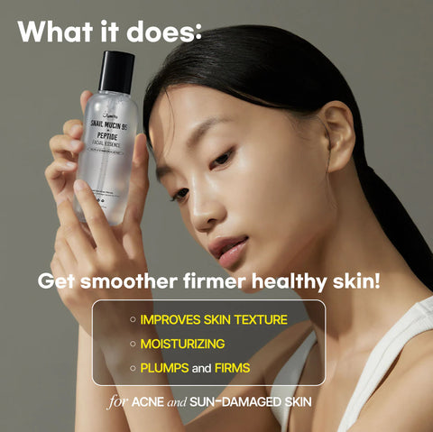 Snail Mucin 95% + Peptide Essence - 50ml