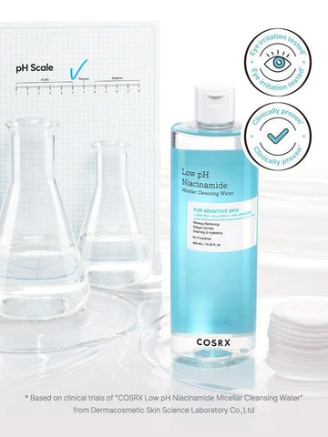 Low pH Niacinamide Micellar Cleansing Water - 400ml