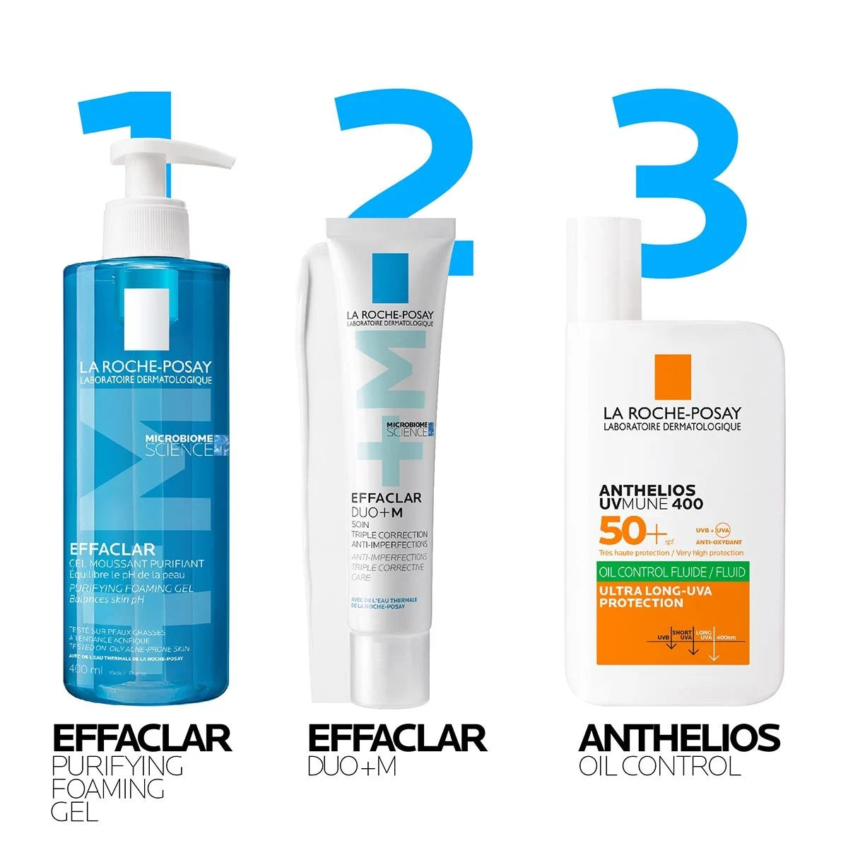 Effaclar Duo+M Anti-Blemish Corrective Gel Moisturiser for Oily, Blemish-Prone Skin - 40ml