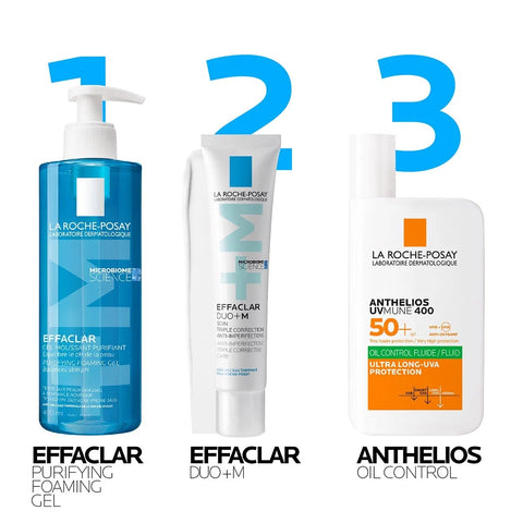 Effaclar Duo+M Anti-Blemish Corrective Gel Moisturiser for Oily, Blemish-Prone Skin - 40ml