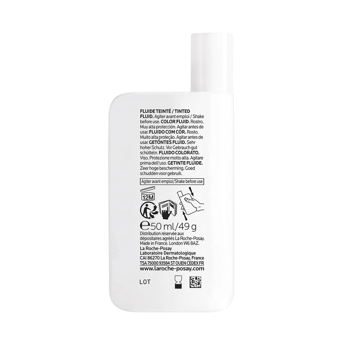 Anthelios UVMune 400 Invisible Fluid Tinted SPF50+ - 50ml