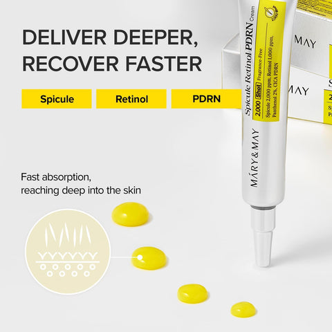 Spicule Retinol PDRN Cream - 15g