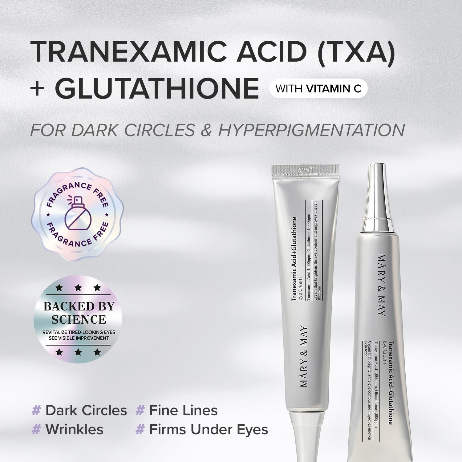 Tranexamic Acid + Glutathione Eye Cream - 30g