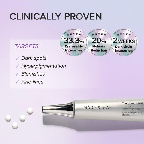 Tranexamic Acid + Glutathione Eye Cream - 30g