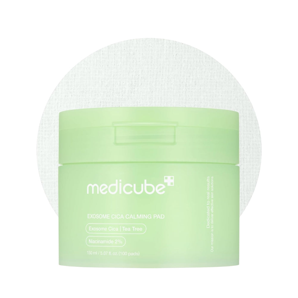 Medicube Exosome Cica Calming Pad for severe redness and active breakouts