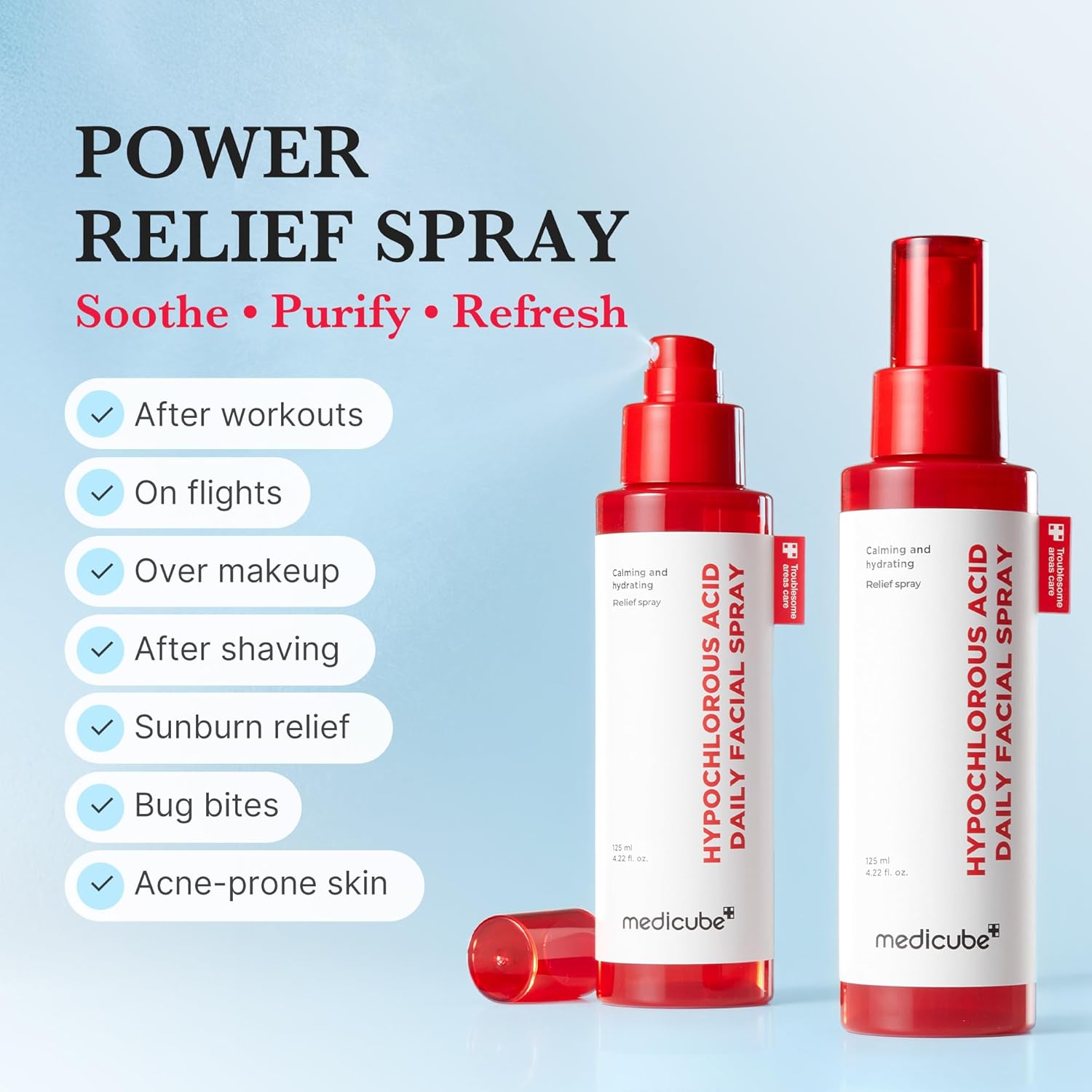 Hypochlorous Acid Daily Facial Spray - 125ml