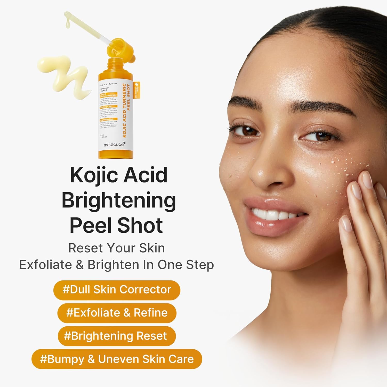 Kojic Acid Turmeric Face Peel Shot - 80ml