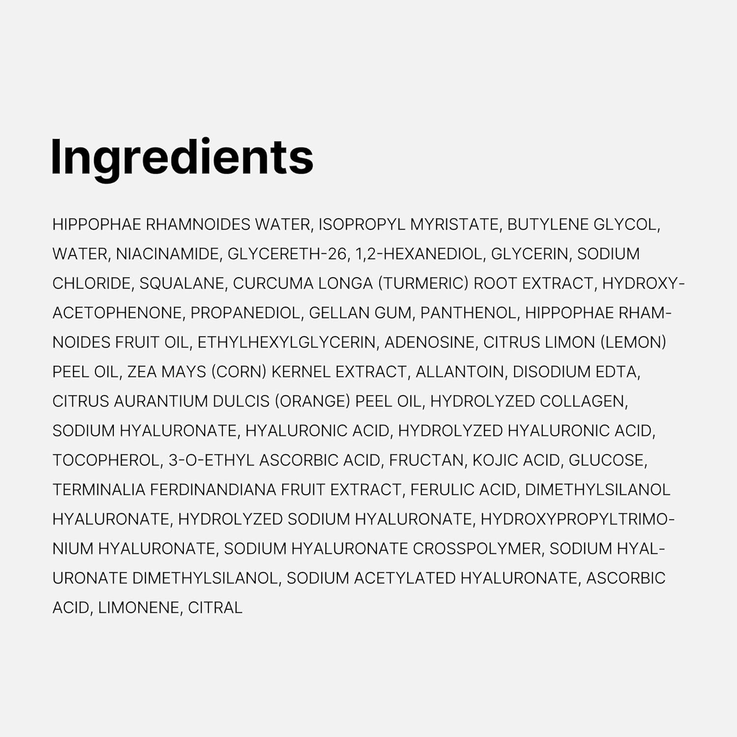 Kojic Acid Turmeric Vita Jelly Mist Serum- 100ml