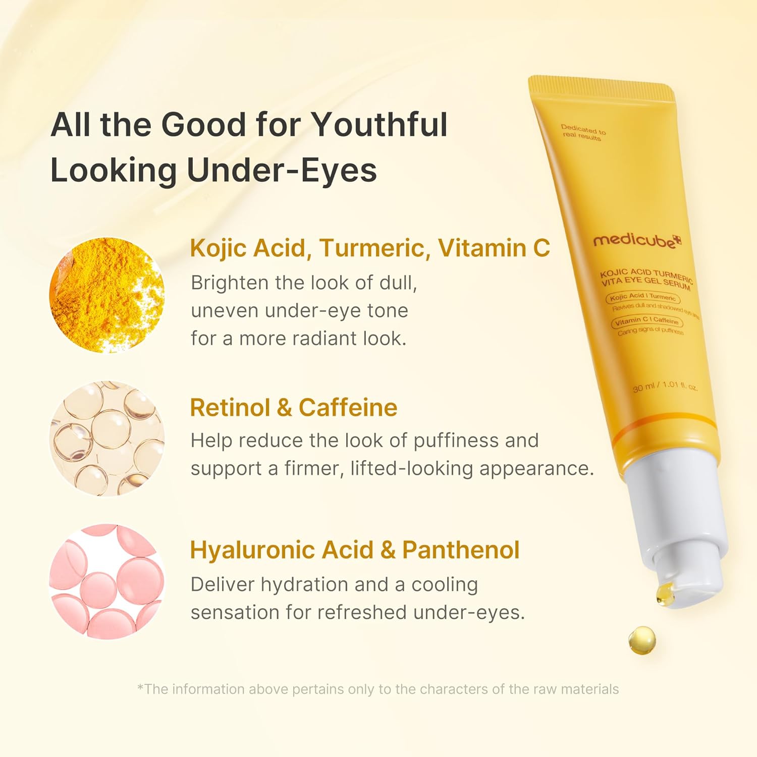 Kojic Acid Turmeric Vita Eye Gel Serum - 30ml
