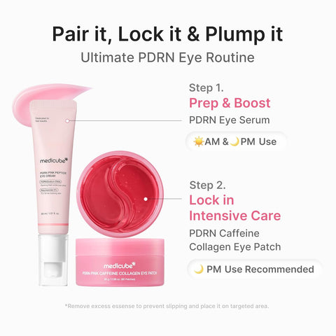 PDRN Pink Caffeine Collagen Eye Patch - 85g