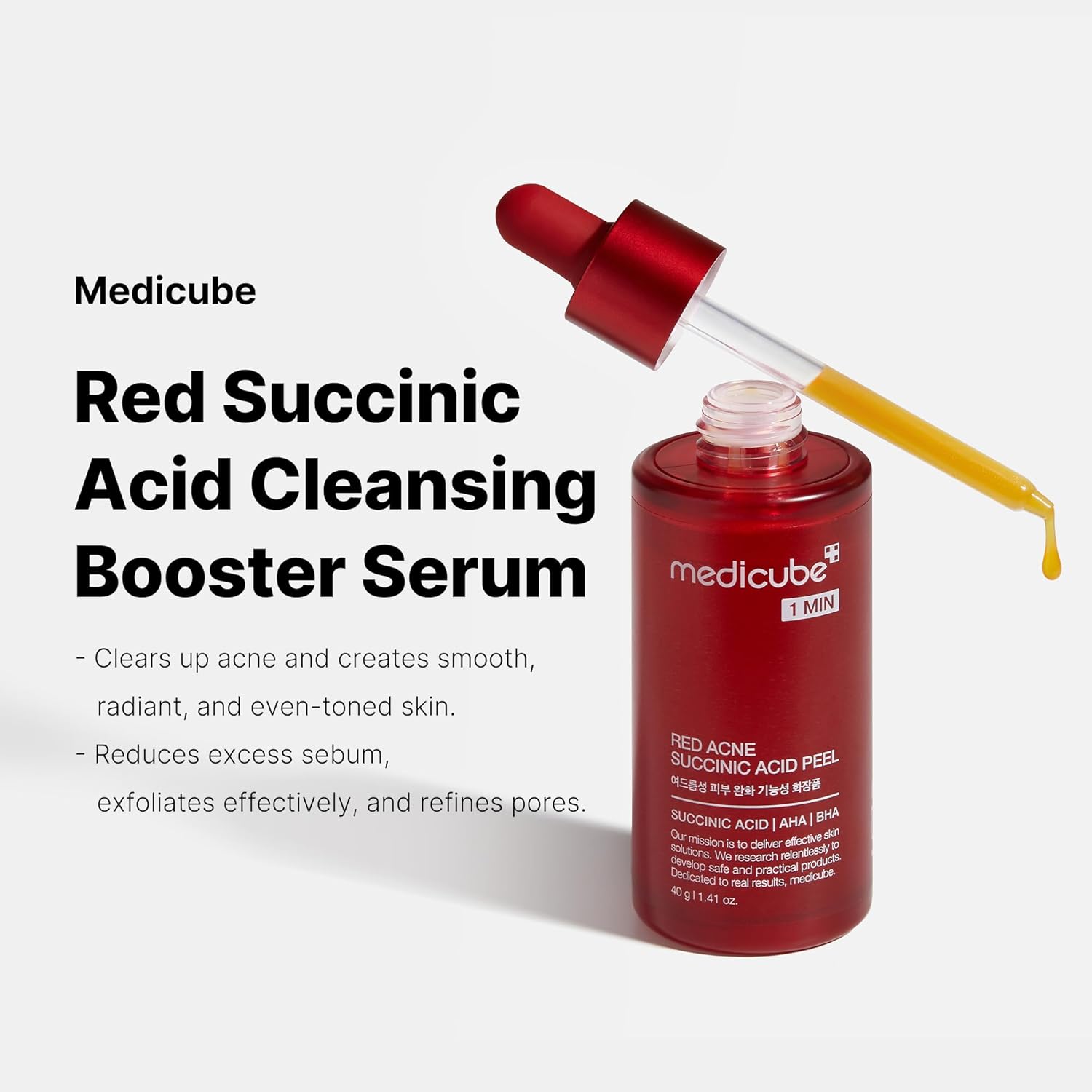Red Acne Succinic Acid Peel - 40g