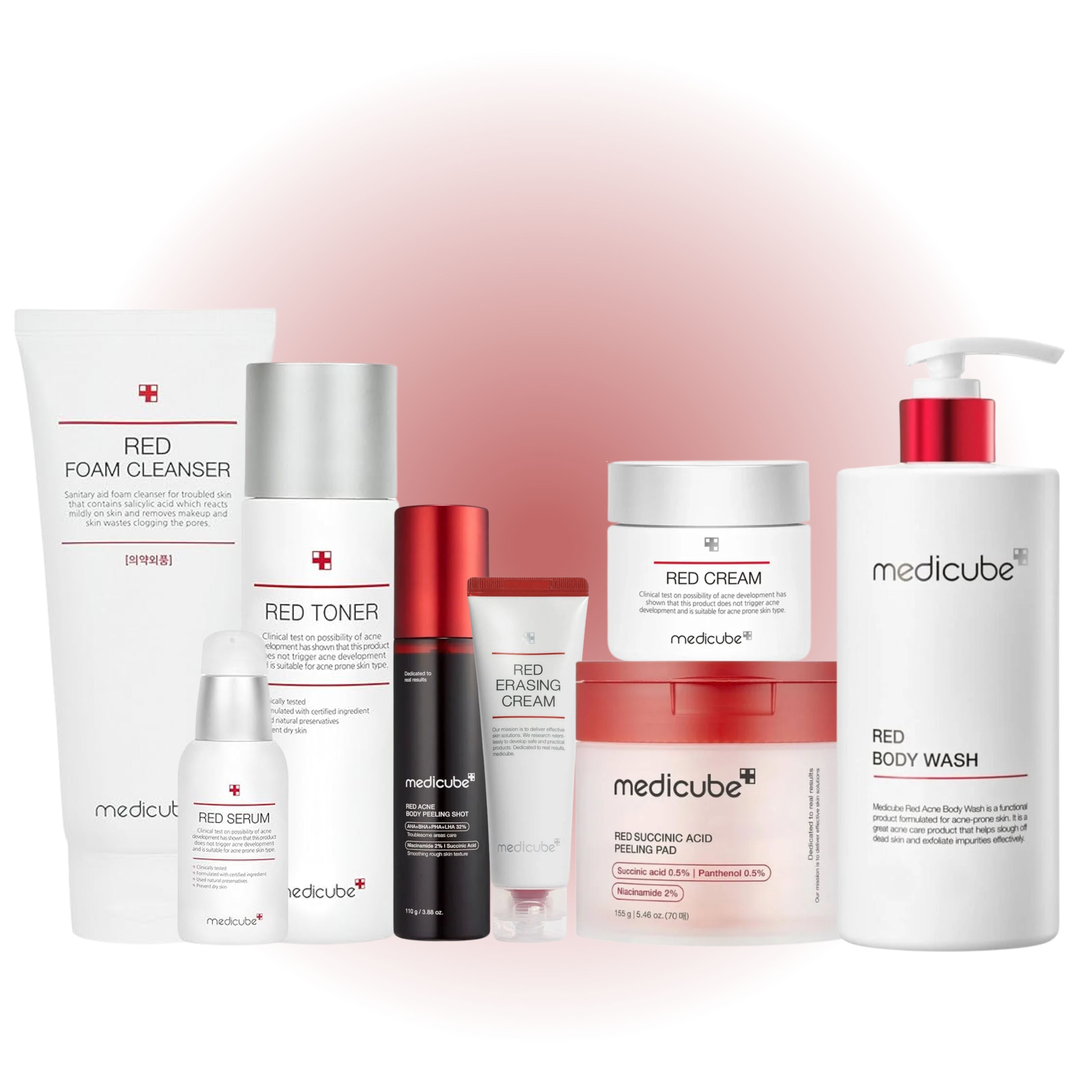 Medicube Red Line Care Set 8 piece bundle