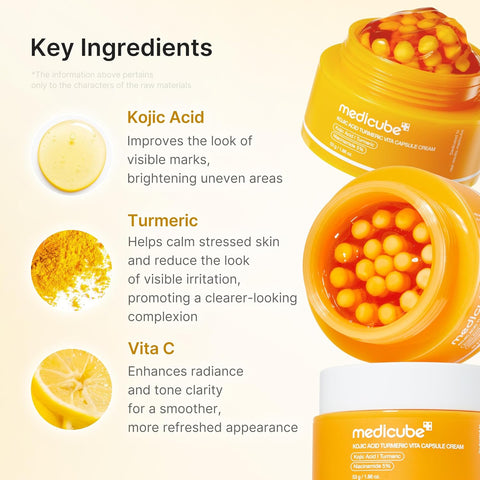 Kojic Acid Turmeric Vita Capsule Cream - 53g
