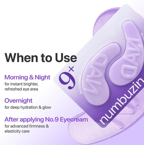 NAD+ Collagen Under Eye Patches