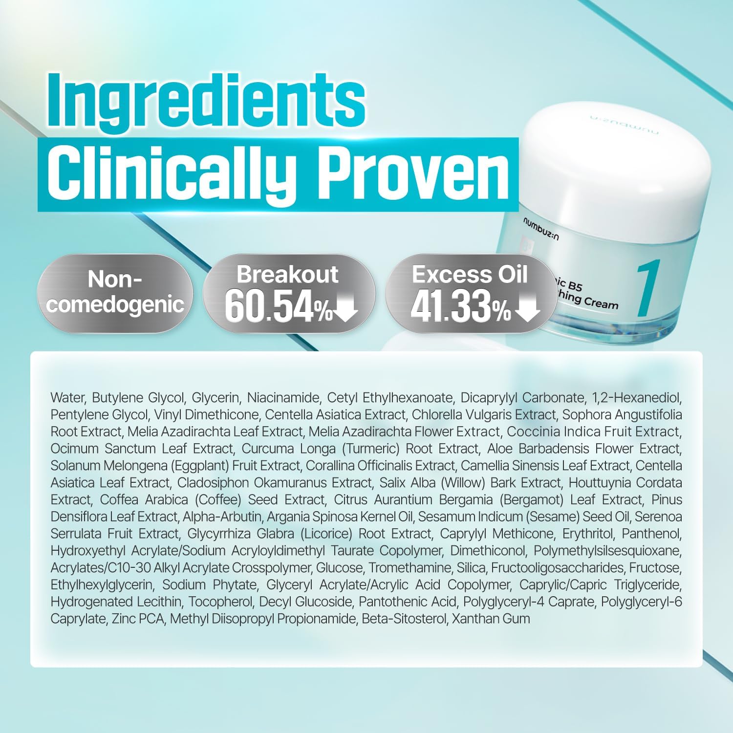 No.1 Pantothenic B5 Active Soothing Cream - 80ml