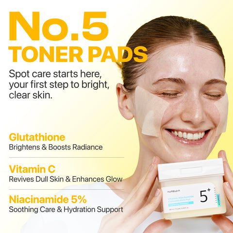 No.5 Vitamin Niacinamide Concentrated Toner Pads