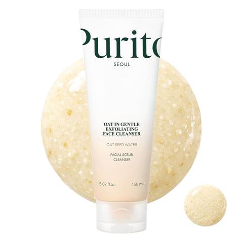 Purito Seoul Oat in Gentle Exfoliating Face Cleanser for clogged pores