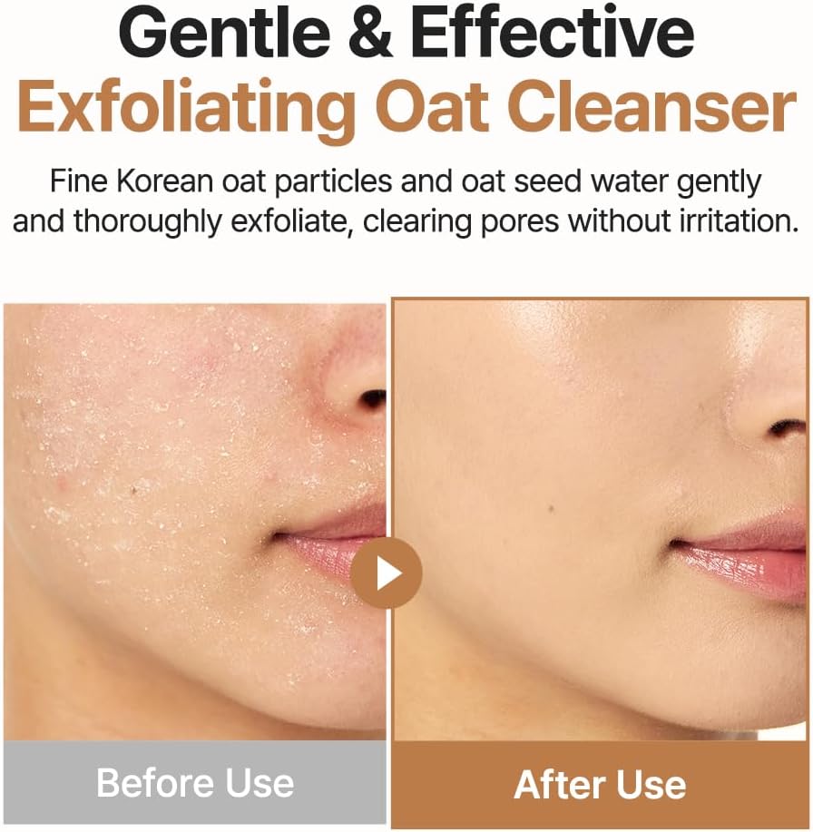 Oat-in Gentle Exfoliating Face Cleanser - 150ml