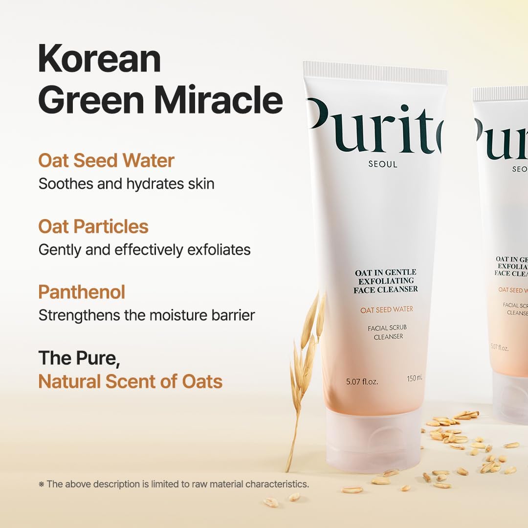 Oat-in Gentle Exfoliating Face Cleanser - 150ml