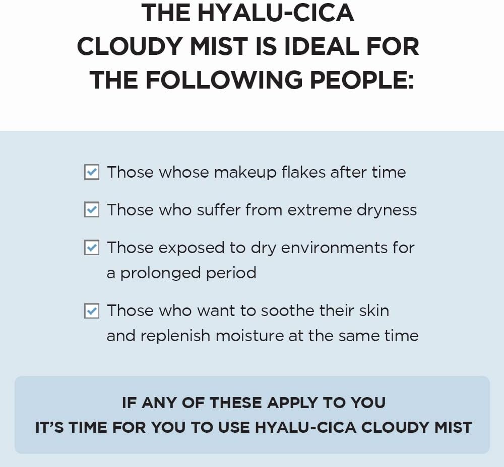 Hyalu-Cica Cloudy Mist - 120ml