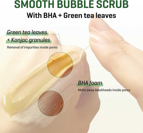 Bye Bye Blackhead 30 Days Miracle Green Tea Tox Bubble Cleanser - 120g