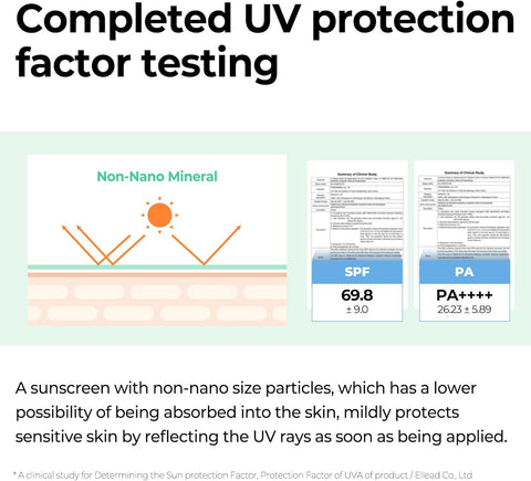 Truecica Mineral Calming Tone-Up Suncream - 50ml