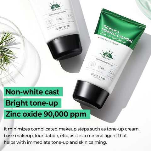 Truecica Mineral Calming Tone-Up Suncream - 50ml