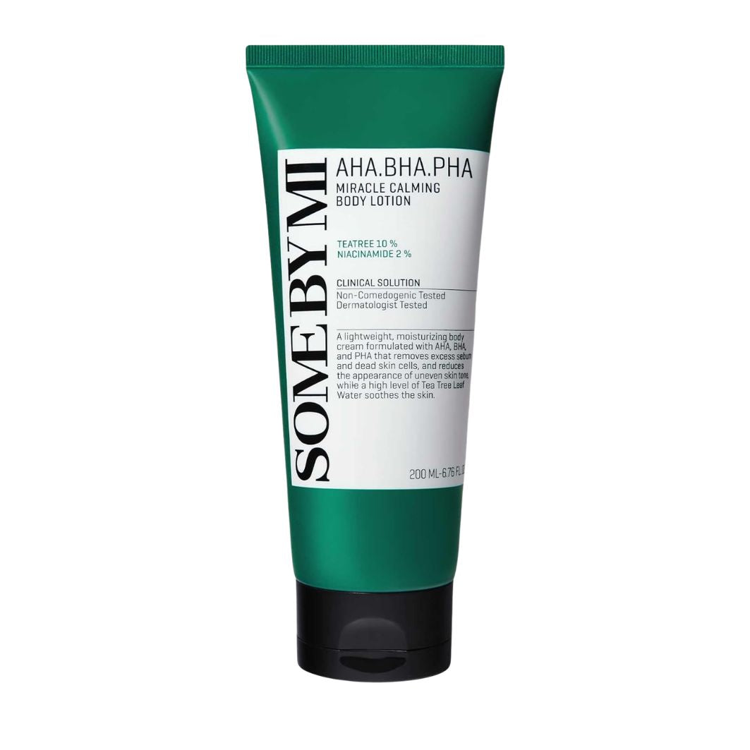 SOME BY MI AHA BHA PHA Miracle Calming Body Lotion Authentic Noura Skincare