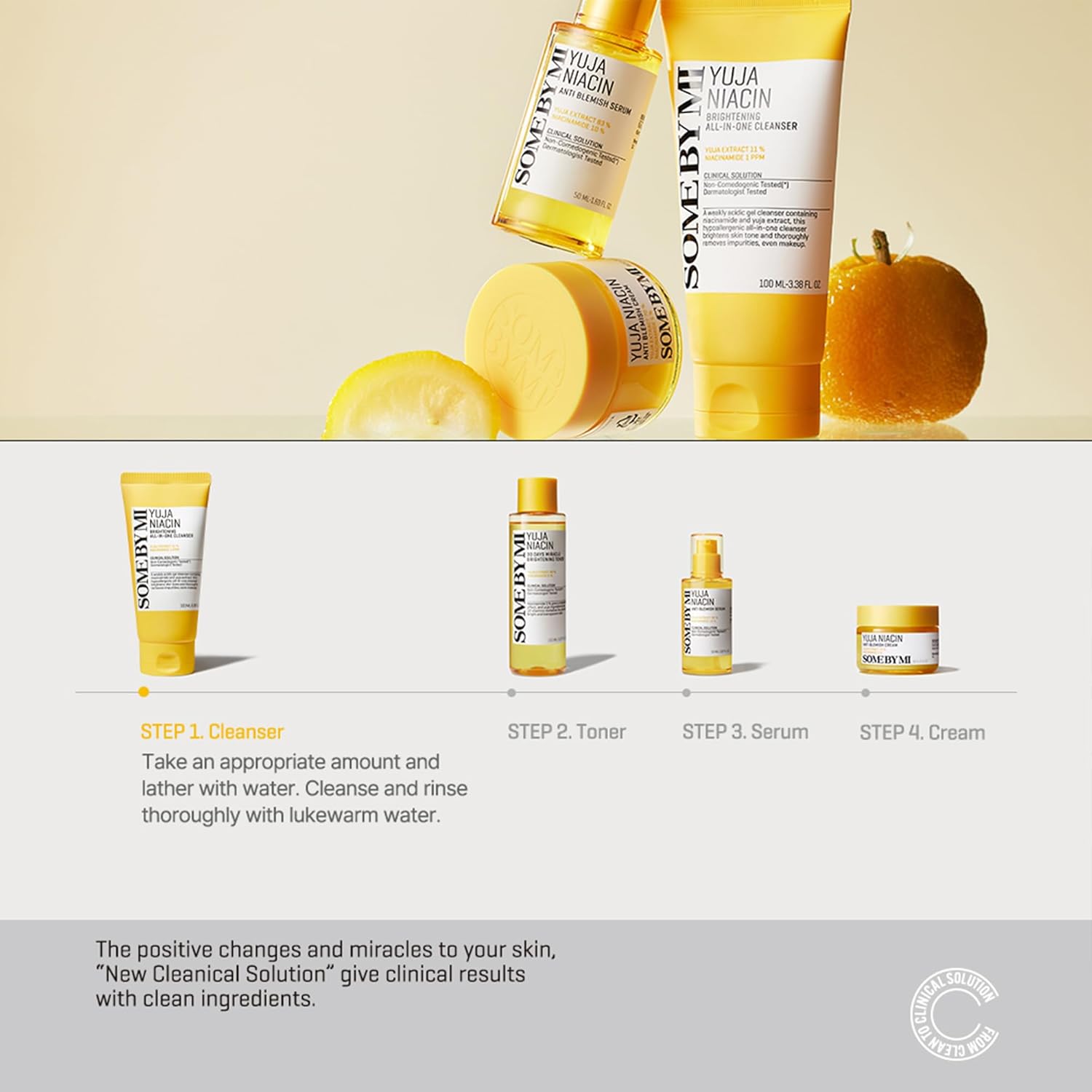 Yuja Niacin Brightening All-In-One Cleanser - 100ml