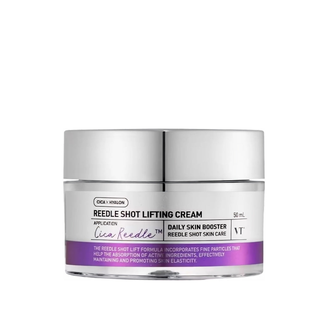 VT Cosmetics Reedle Shot Lifting Cream jar for sagging skin