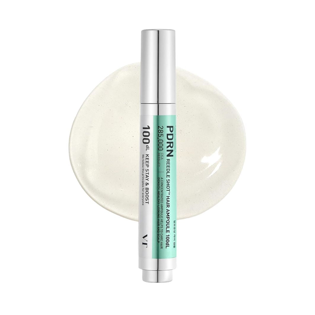 VT Cosmetics PDRN Reedle Shot Hair Ampoule 100dL for severe hair loss